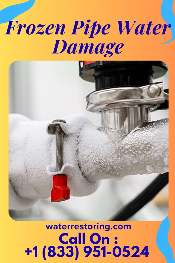 Frozen Pipe Water Damage in Whitehall, OH